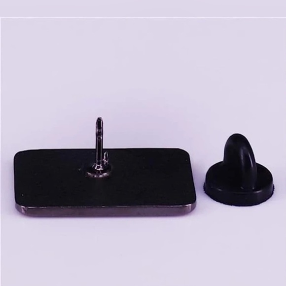 Well Behaved Women Rarely Make History Metal Badass Enamel Pin Pink Black Brooch - Picture 4 of 5